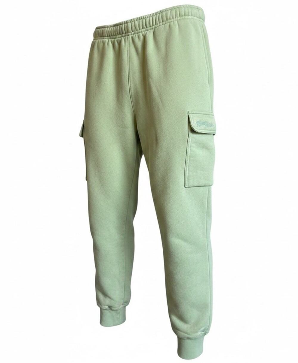 Maison Article Mint Green Joggers Sweat Pants Heavy Weight Fleece Pockets Mens L